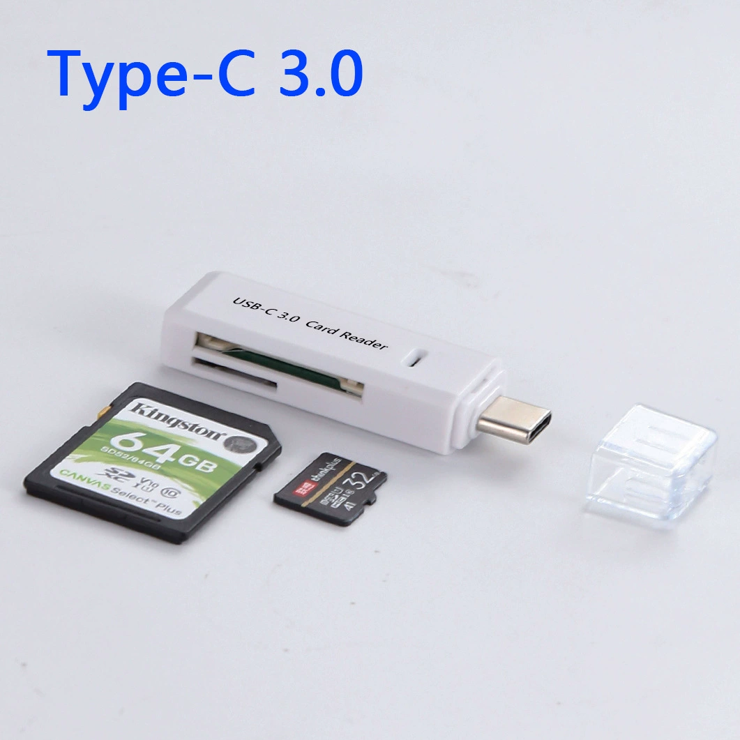 USB3.0 кард-ридер высокоскоростной двухканальный microSD/TF/SD карта читателя производителя оптом