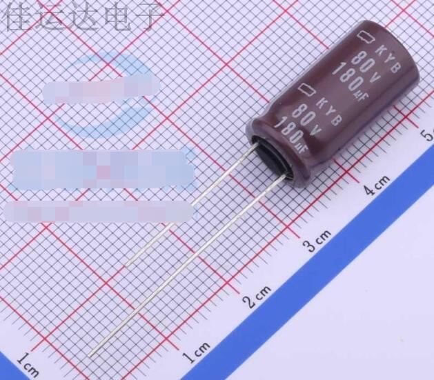EKYB800ELL181MJ20S 规格 180uF 80V 引线型铝电解电容 原装供应