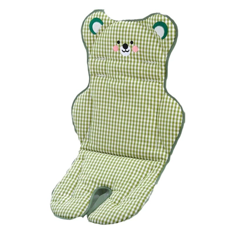 Детская Автомобильная тележка Ватный диск Прогулочная детская подушка с артефактом Рами Four Seasons Универсальная теплая подушка для спины Осень и зима