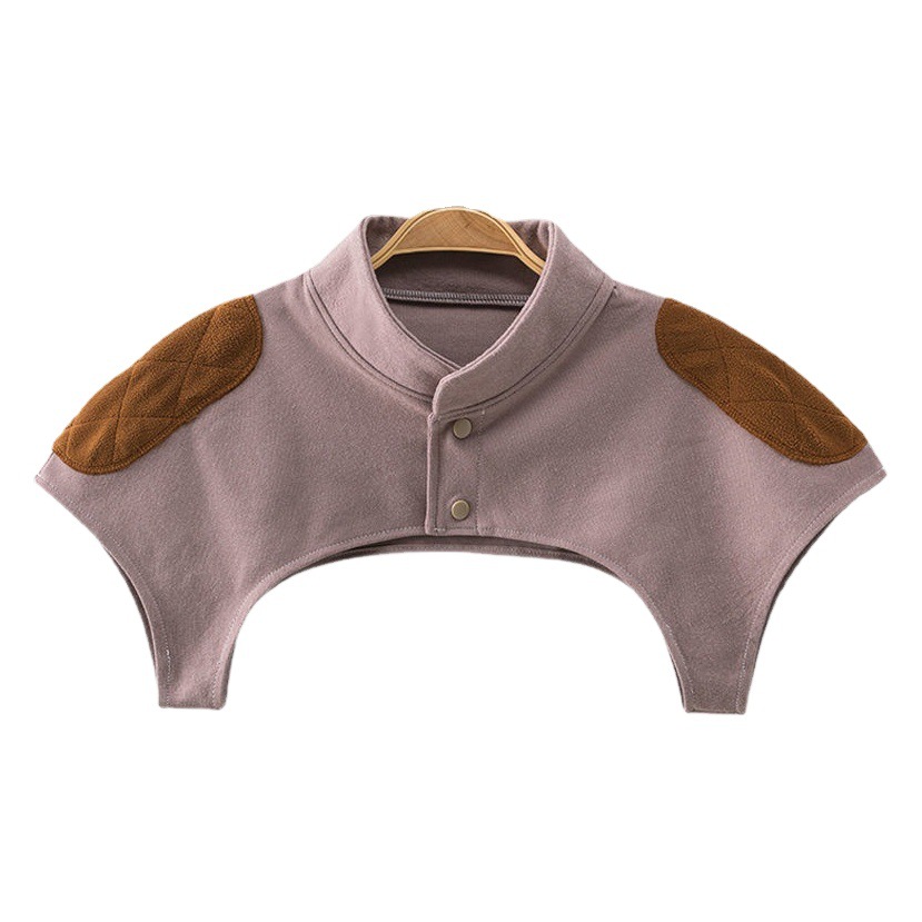 Autumn and Winter Thermal Shoulder Brace with Fixed Straps, Thin Summer Version for Women, Shoulder and Neck Cotton Vest for Postpartum Care