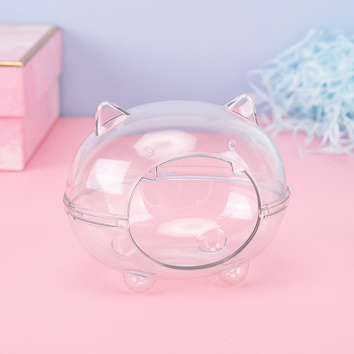 Cross-border wholesale hamster nest golden bear nest transparent bathroom dual-purpose toilet hamster supplies wholesale