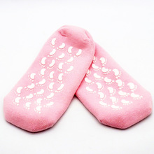 跨境热销凝胶保湿袜防干裂去角质抗皱SPA足膜袜套 居家休闲护理用