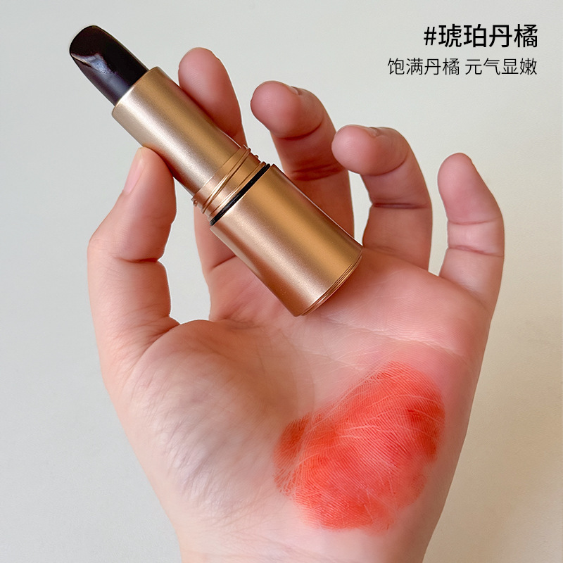 黑玫瑰不沾杯口红港风复古口红滋润显白不沾杯不掉色防水唇膏批发|undefined