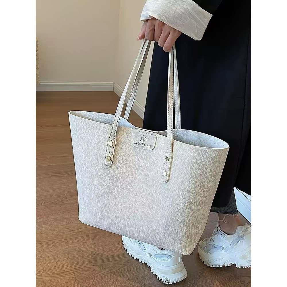 Bolsa de gran capacidad para mujeres 2023 nuevo simple versátil mochila textura casual para niños y madres en clase bolsa de viaje image 1