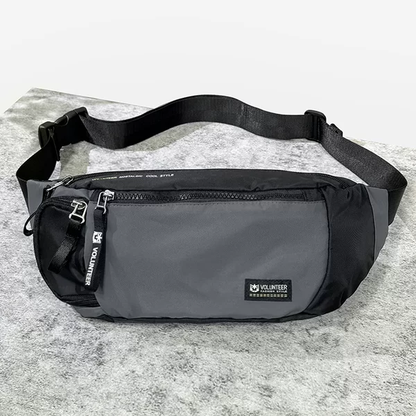 Waist Bag Men's Casual Chest Bag Men's Oxford Cloth Sports Small Bag Multifunctional Summer Canvas Bag Crossbody Bag Men's Trendy Brand