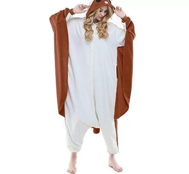 [Японская оригинальная версия Rilakkuma Kigurumi взрослый комбинезон пижама Мишка-падер]