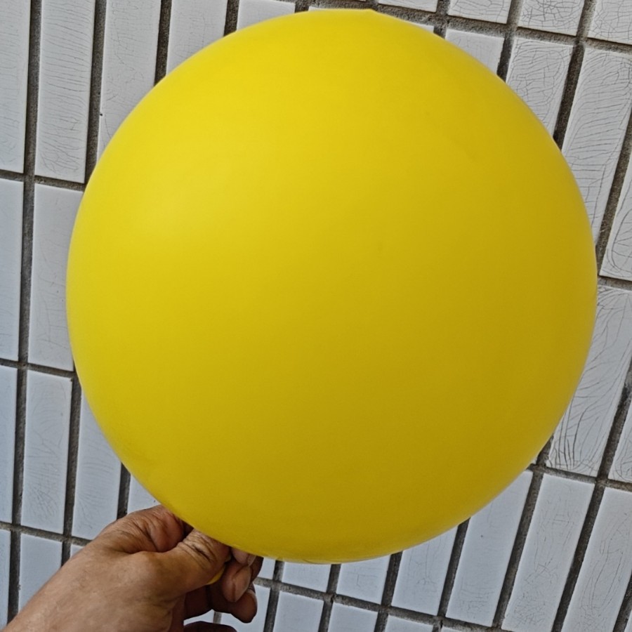 18 дюймов матовый желтый 50 шт.