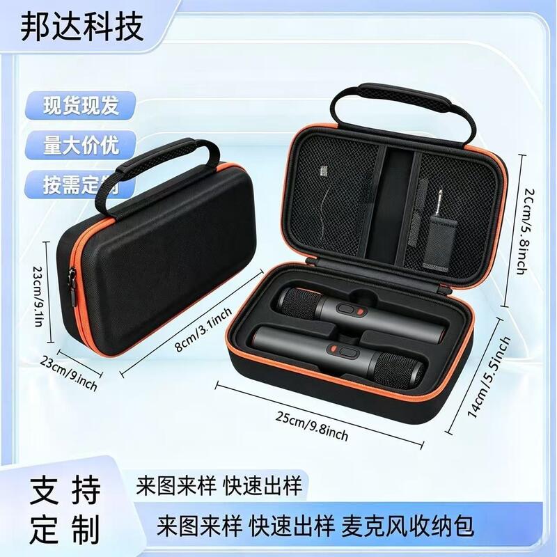 In-Stock Eva Hard-Shell Portable Wireless Microphone Storage Case Suitable for Jbl Dual Microphone Storage Bag In-Stock Eva Hard-Shell Portable Wireless Microphone Storage Case Suitable for Jbl Dual Microphone Storage Bag