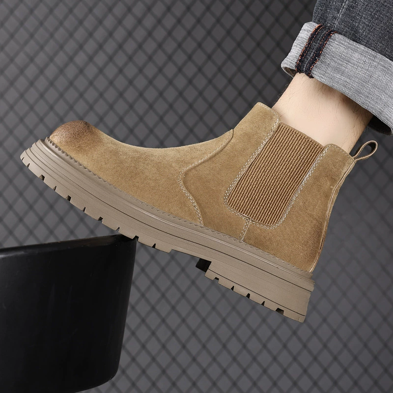 Chelsea‑ботинки на платформе (Martens) демисезонные низкие, платформа, размеры 38–44