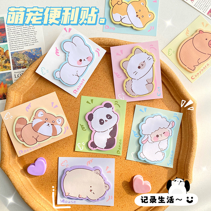 Cute Cartoon Sticky Notes Student Stationery N Times Sticky Notes Message Notepad Note Paper Note Wholesale