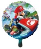 Mario, cartoon balloon, children's evening dress, layout, decorations, new collection