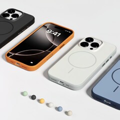 适用iPhone17promax磨砂肤感撞色磁吸手机壳苹果16全包防摔保护套