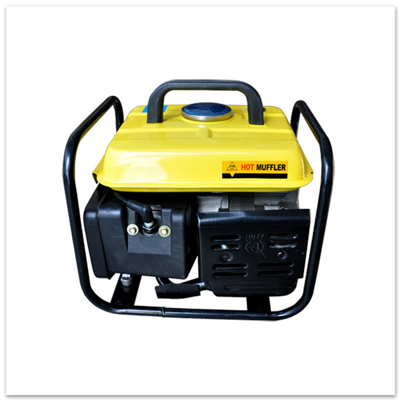 New 950 Gasoline Engine with Frame Portable Small Gasoline Generator Household Single Phase 220V Outdoor Camping
