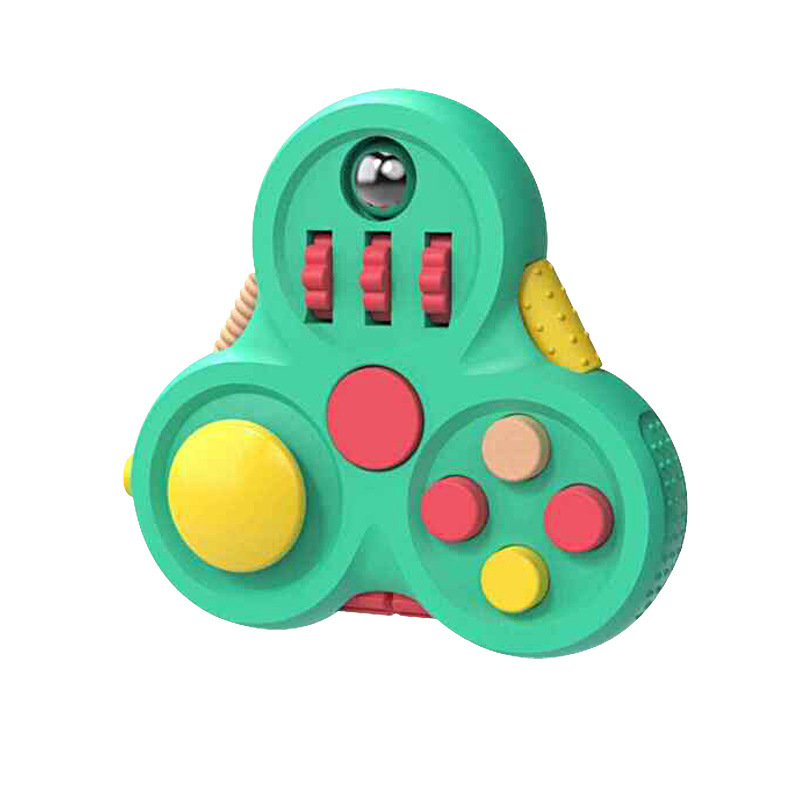 Fidget Pad减压手柄 陀螺魔方游戏手柄指尖游戏创意解压玩具|undefined