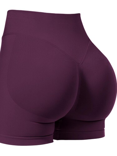 dfyne women's high-waist yoga pants trendy fitness leggings butt-lifting running shorts sports shorts