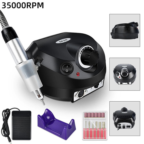Nail Beauty Nail Grinder 202 Grinding Machine Nail Polisher 35,000 RPM Electric Nail Grinder Nail Shaping Machine Factory Wholesale