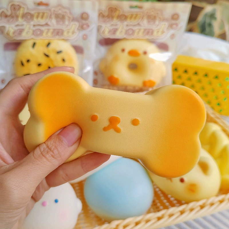 Slime, toy, bread, toast, anti-stress