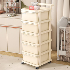 子供部屋トロリー収納ラック引き出し式おむつ唾液ナプキンモバイル収納キャビネットスナックラックポータブルキャビネット
