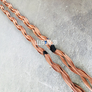 Ordinary Copper-clad Steel Protection Strip 180B Pre-twisted Protective Strip Railway Harvestite Protective Gold Manufacturer
