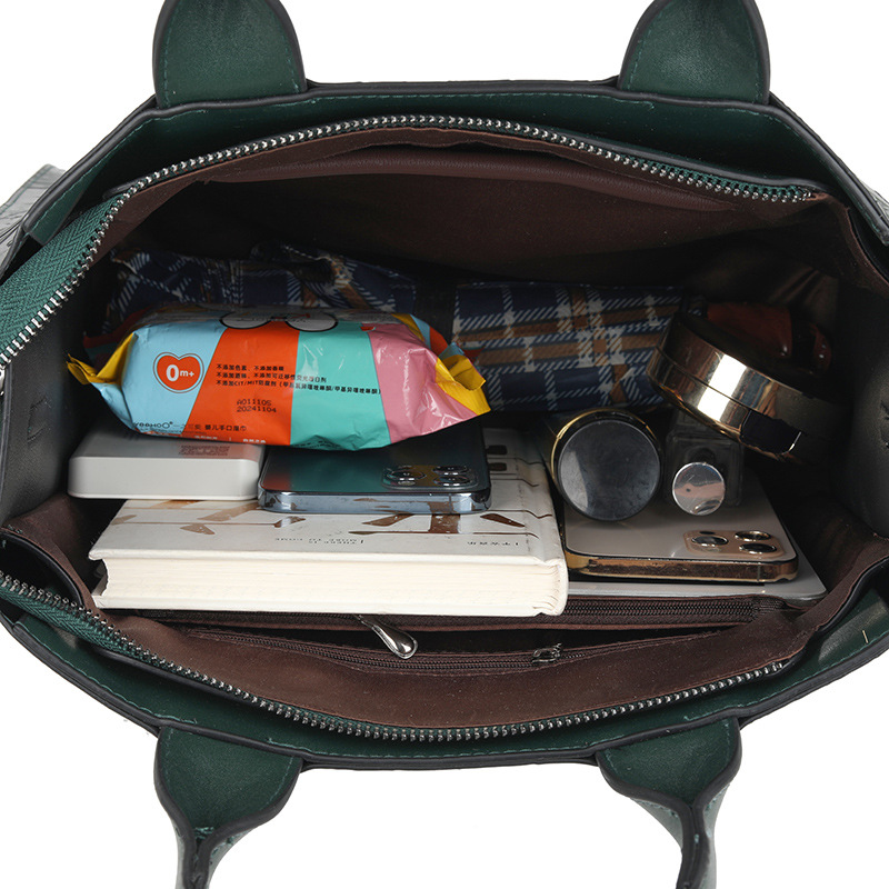 Bolso transfronterizo para mujer diseño de nicho ligero alivio de lujo bolso de mano portátil estilo nacional de alto grado para mujer Bolso grande crossbody