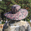 Men's camouflage cap, sun hat solar-powered