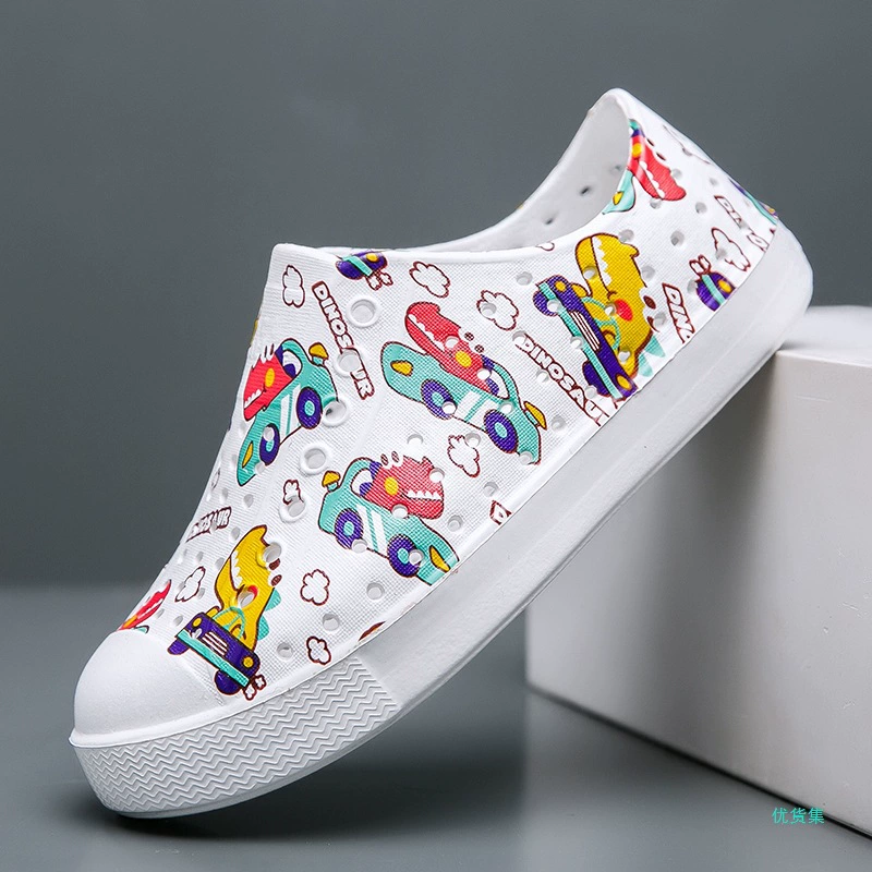 Cartoon summer sandals, non-slip sports shoes, beach footwear for swimming, beach style