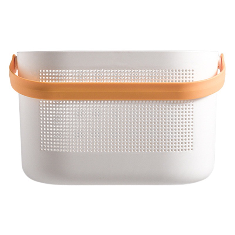 Cesta de baño de plástico de estilo japonés artículos de tocador canasta de almacenamiento canasta de baño portátil canasta de baño grande cesta de baño hueca