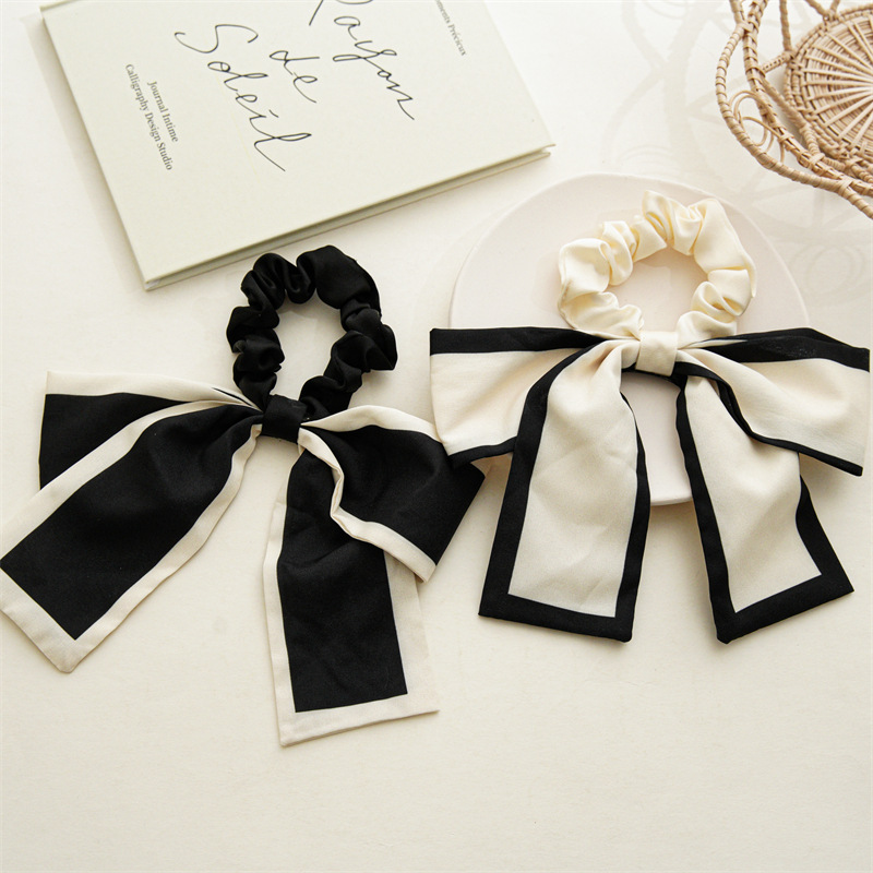 Simple Style Bow Knot Cloth Hair Tie 1 Piece display picture 3