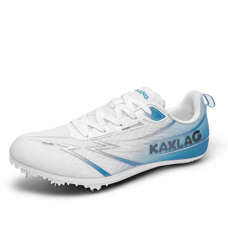 Zapatos de atletismo profesionales transfronterizos para estudiantes de prueba de escuela secundaria sprint de salto de longitud zapatos de carreras de entrenamiento transpirables ligeros zapatos deportivos mujeres