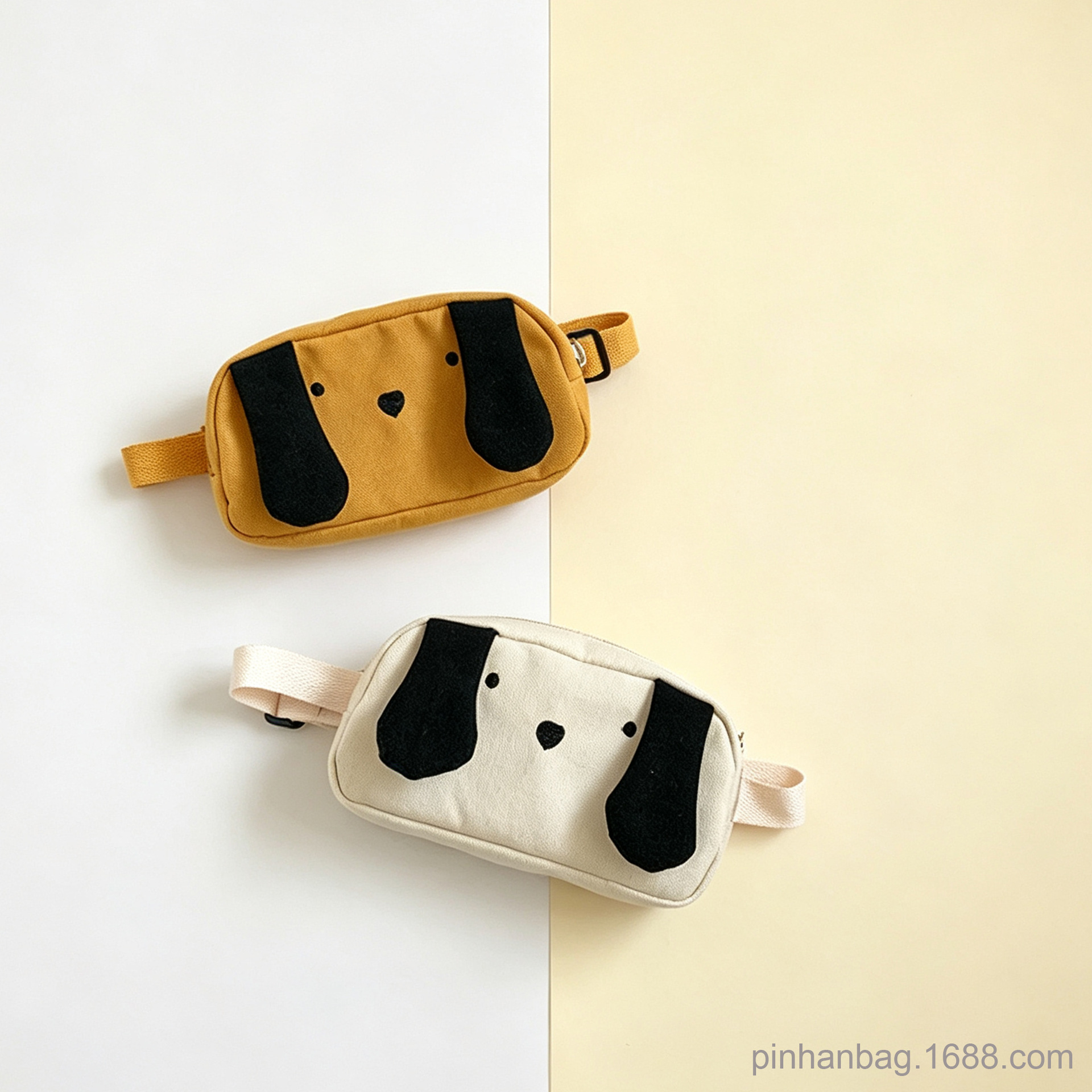 Children's Accessories Coin Purse 2026 New Korean Puppy Chest Bag Handsome Little Boy Crossbody Bag Baby Canvas Bag