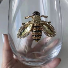 大肚杯贴饰品合金弧度杯贴加工制造系列字母首饰手工机器吊坠