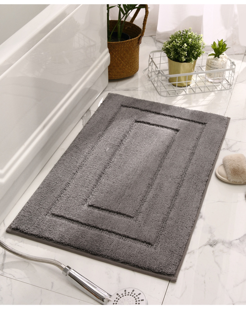 Saugfähige Badezimmer Wc Bodenmatte Rutschfester Vorleger_voghion.com