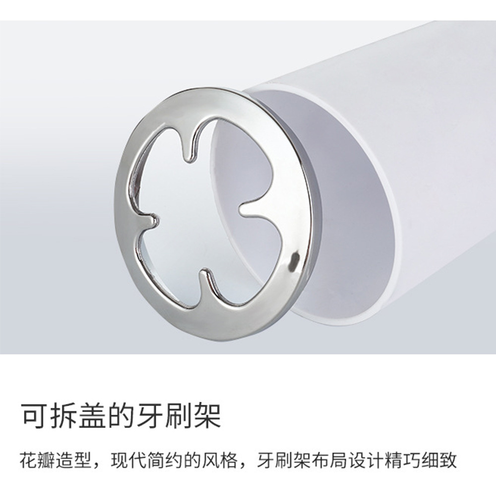 Cepillo de cepillado de color sólido taza de lavado de plástico enjuague bucal portavasos baño Diente Taza estante de almacenamiento de alto aspecto cepillo de dientes rack de almacenamiento