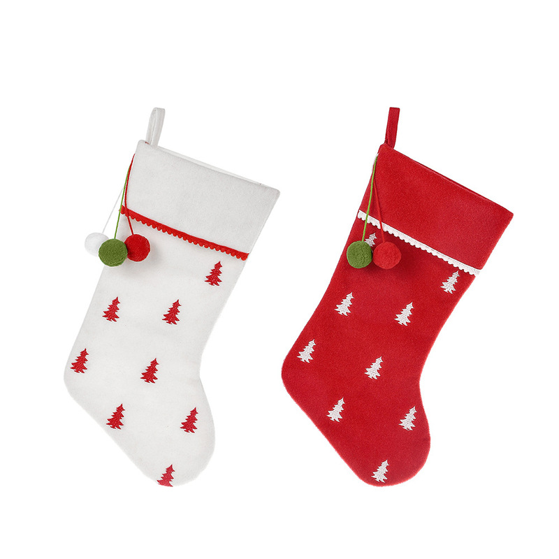 クロスボーダーのクリスマスの靴下のプレゼントの袋のクリスマスツリーはクリスマスの装飾の用品の大きいサイズのキャンディーの靴下の装飾の吊り下げの部品を掛けます。|undefined