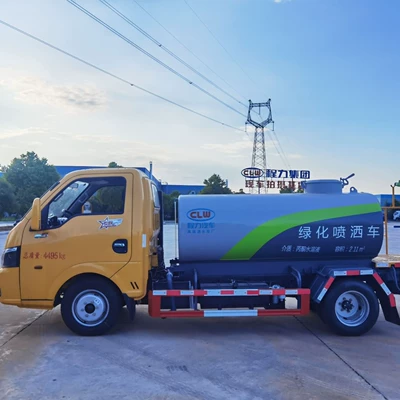 Dongfeng Tuyi Blue License Plate Sprinkler Suvarma maşınları