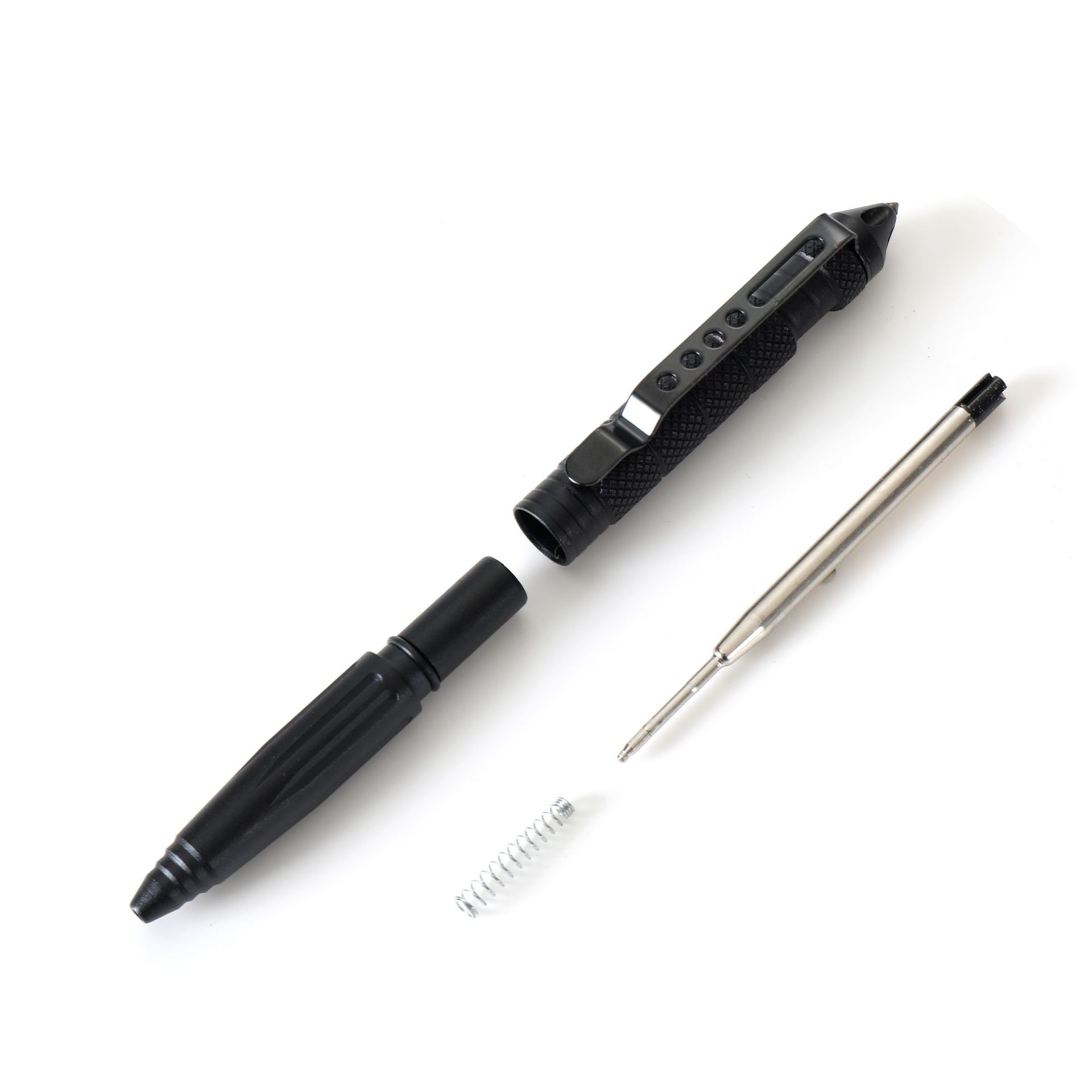 Pen de defensa táctica de cabeza de acero de tungsteno B2 de autodefensa al aire libre Pen de guerra multifuncional EDC Juego de ventanas rotas al aire libre Herramientas de supervivencia