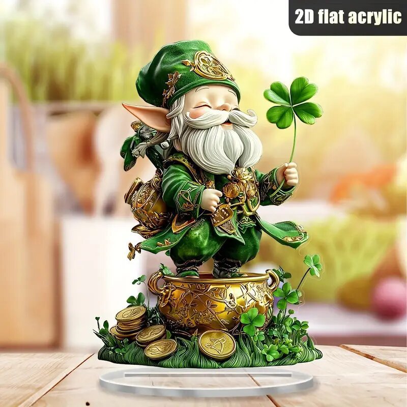 Adornos de marca de pie de acrílico transfronterizo, artesanías personalizadas, mesa, Día de la madre, Día del padre, Halloween, regalos de Navidad image 60