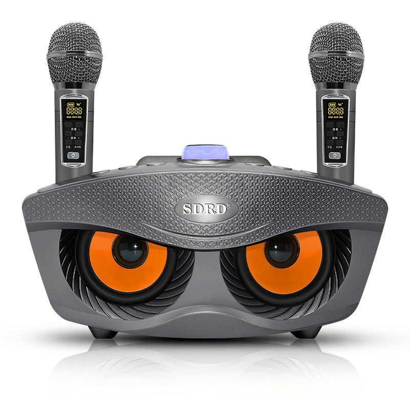 SD306PSアップグレード版フクロウ家庭KTV無線マイクbluetoothオーディオ一体型二人合唱