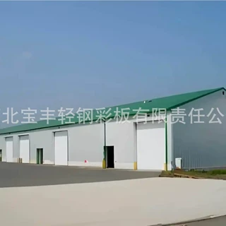 现货供应钢构仓储厂房 带行车工业级承重 河北工厂定制出口
