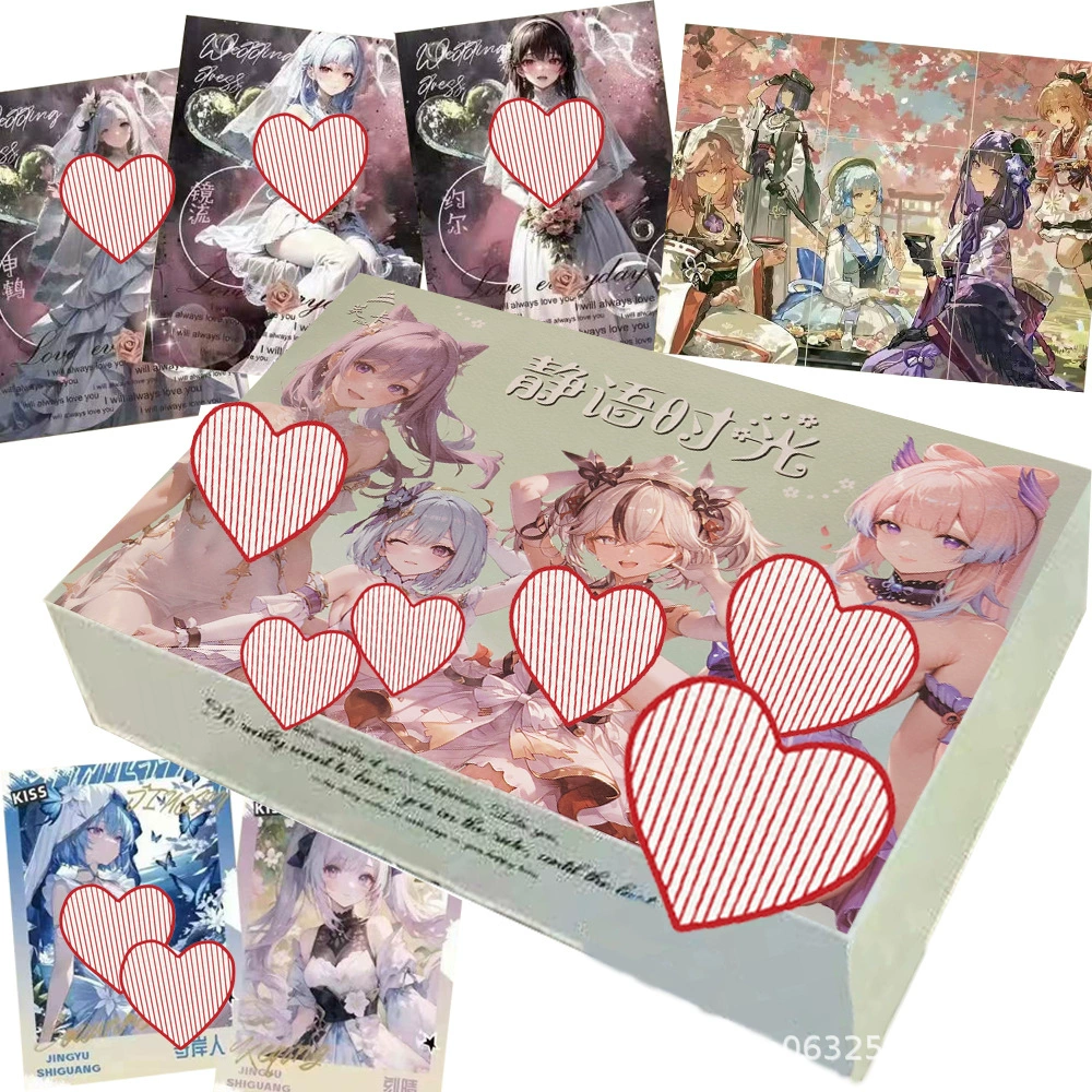 Карточка коллекции Fuka Quiet Time Pure Desire Charm Card Goddess Memorial Card Cool Summer Exquisite Girl Card
