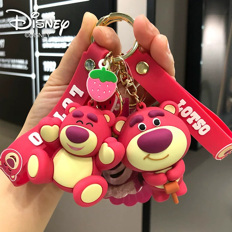 Disney, настоящая клубника, брелок, подвеска для ключей для любимого, интернет-знаменитость, оптом