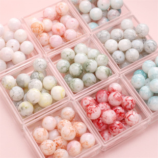 10mm������ˮȾ�������ɢ�鴮����DIY�ֹ�����Ʒ����������l