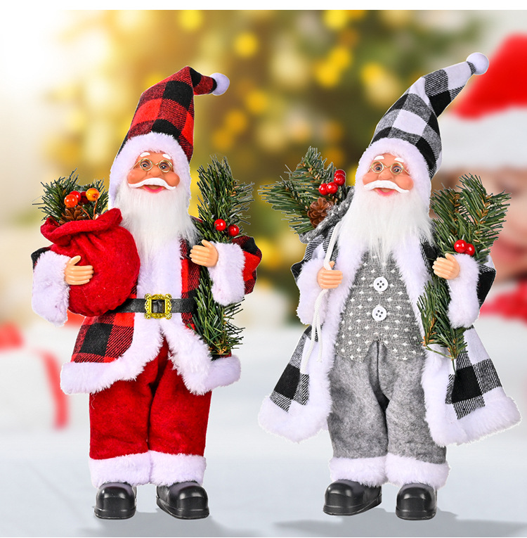 New Christmas Resin Old Man Ornaments Wholesale Nihaojewelry display picture 7