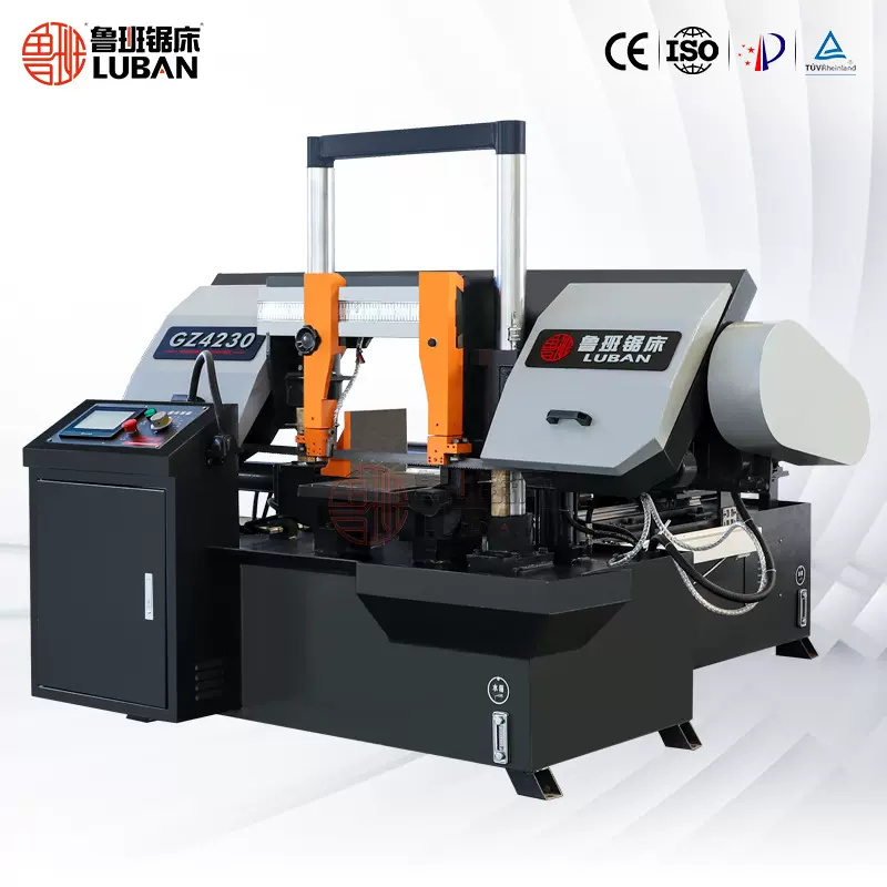金属带锯床厂家直销全自动金属切割带锯床GZ4230金属材料下料设备