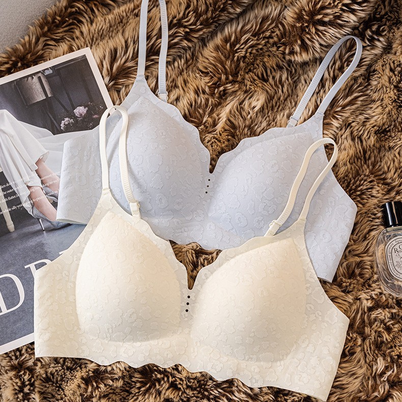 Venta directa de fábrica comercio electrónico transfronterizo Sudeste de Asia Vietnam Tailandia damas sin costuras sujetador de recogida lateral cómodo