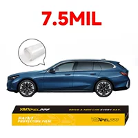 Кросс-бордерная оптовая продажа невидимого автомобильного чехла YMXPEL-TPU 7.5MIL, защитная пленка для покраски, самовосстанавливающаяся, гидрофобная, с высокоглянцевым покрытием кузова