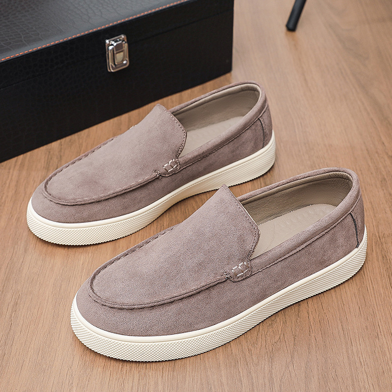 Trendy men's loafers, business casual slip-on shoes, large size versatile comfortable breathable men's shoes Trendy men's loafers, business casual slip-on shoes, large size versatile comfortable breathable men's shoes