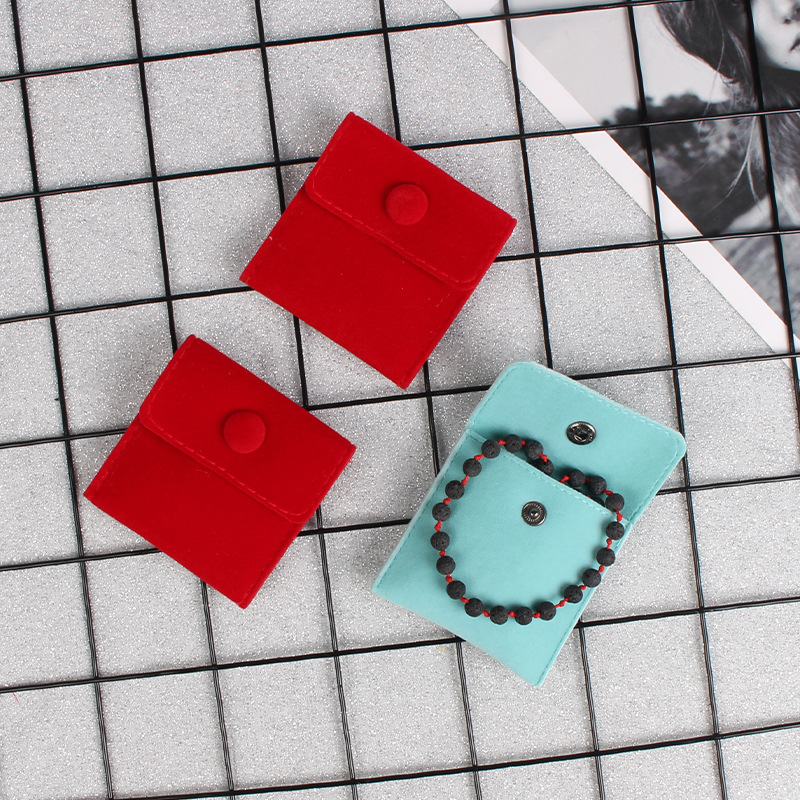 Mode Couleur Unie Chiffon Boucle Sacs D'emballage Bijoux display picture 5