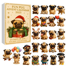 Fun Pug AdventCalendar��ţȮ���R���՚v�}�Q����ä�Ё��������