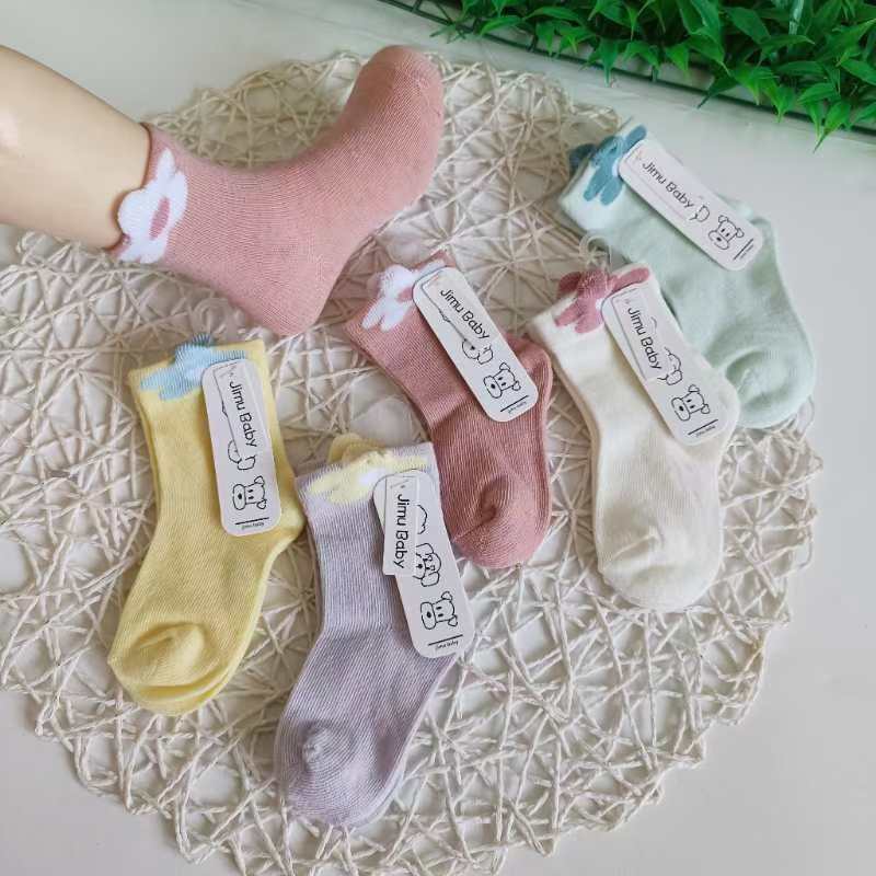 Cute children's demi-season cartoon knee socks for boys